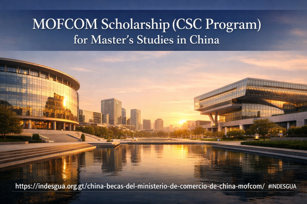 Mofcom CHINA – BECAS DEL MINISTERIO DE COMERCIO DE CHINA (MOFCOM) – Indesgua